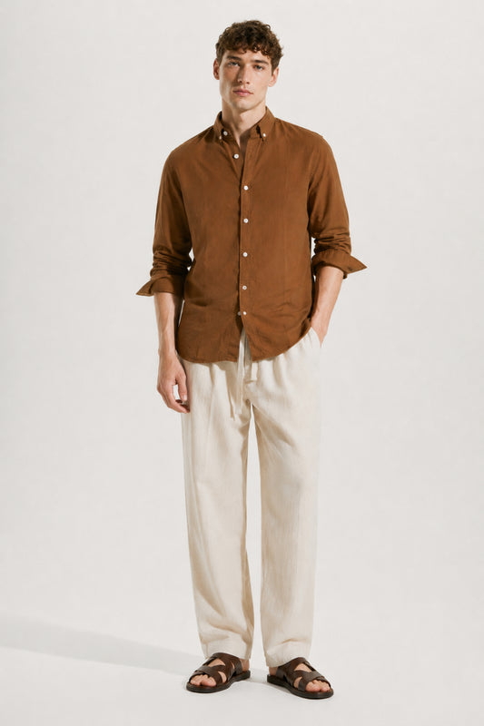 Oxford Brown Shirt
