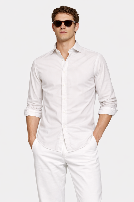 Yellow Striped Shirt