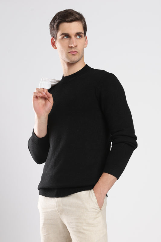 Black FeatherSoft Comfort Sweater