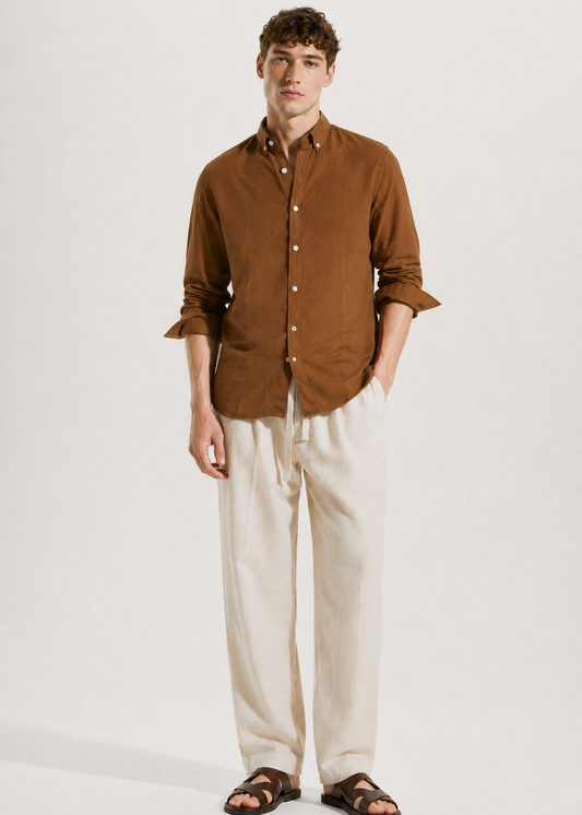 Oxford Brown Shirt