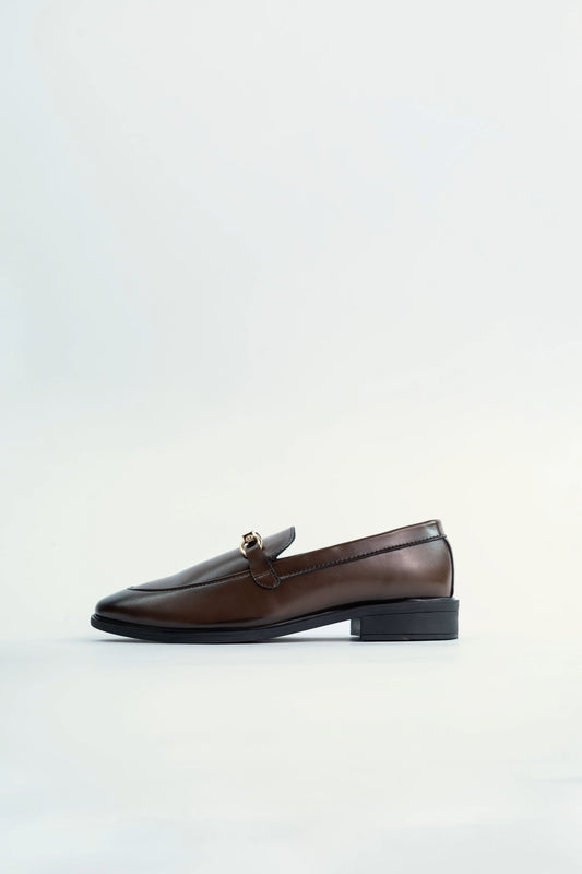 Brown Leather Loafers