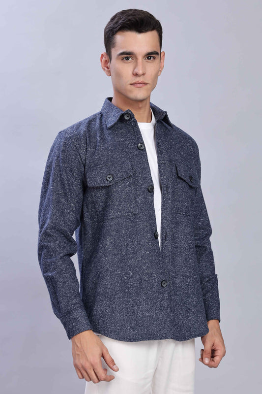 Midnight Blue Overshirt