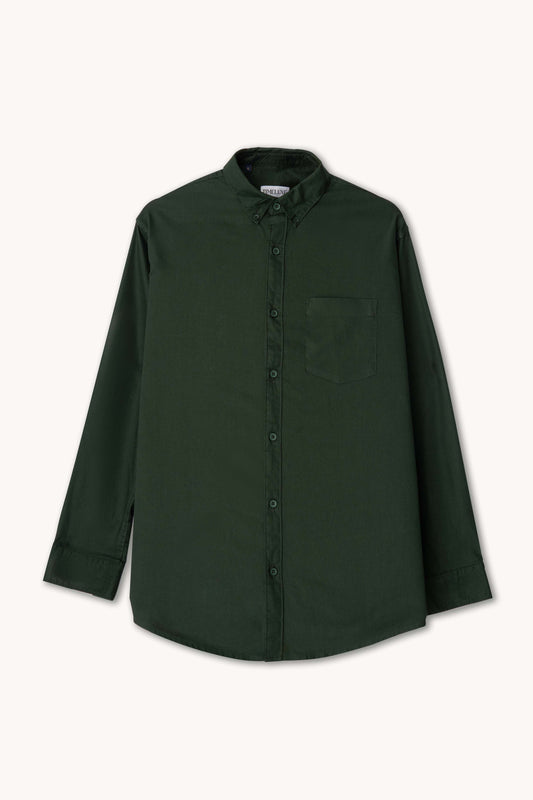 Dark Green Oxford Shirt