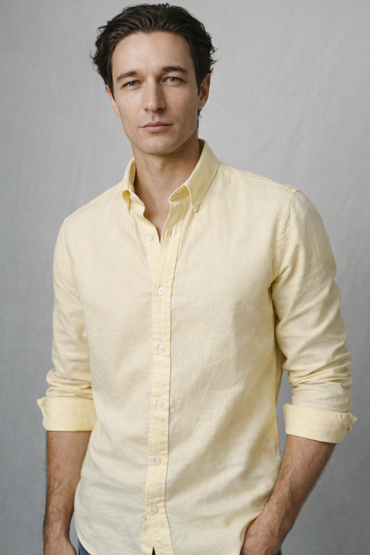 Oxford Light Yellow Shirt
