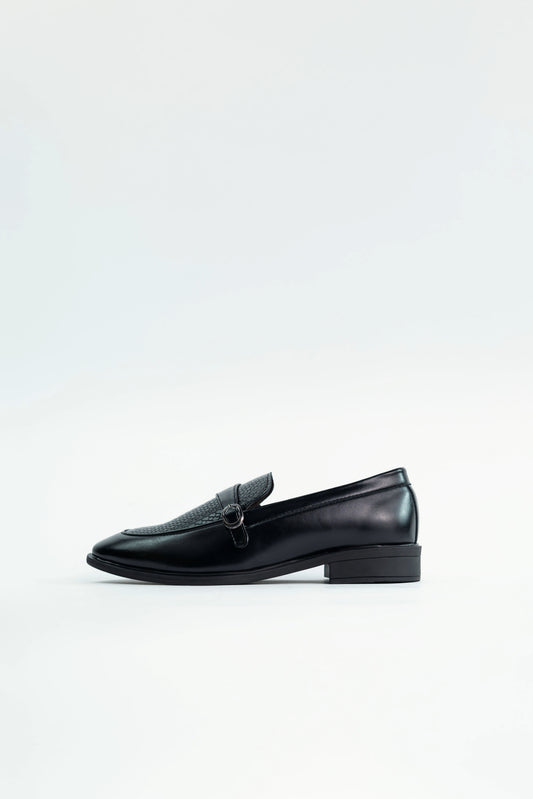 Crocodile Monk Loafers