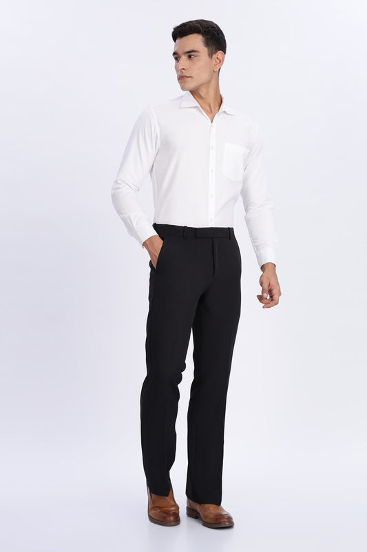Boot Cut Black Trousers