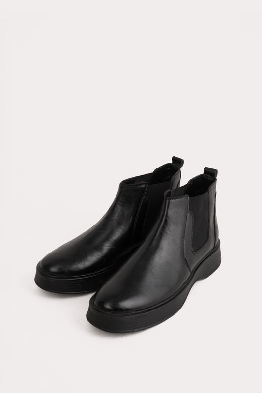 Chunky Sole Chelsea Boots