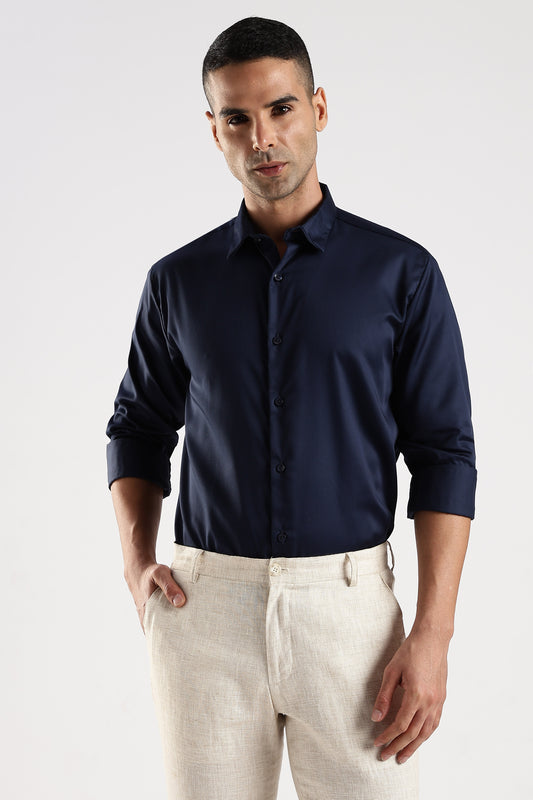 Navy Blue Shirt