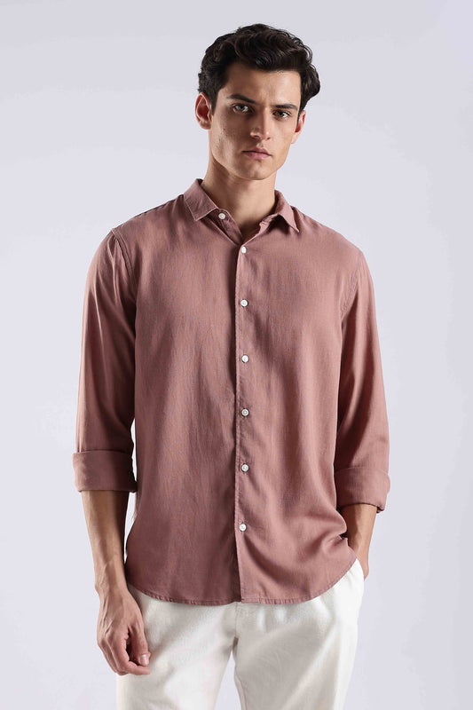 Regular fit Linen Blend Shirt