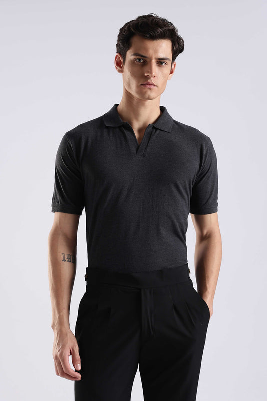 Charcoal Polo Shirt
