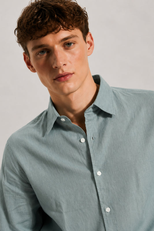 Regular fit Linen Blend Shirt