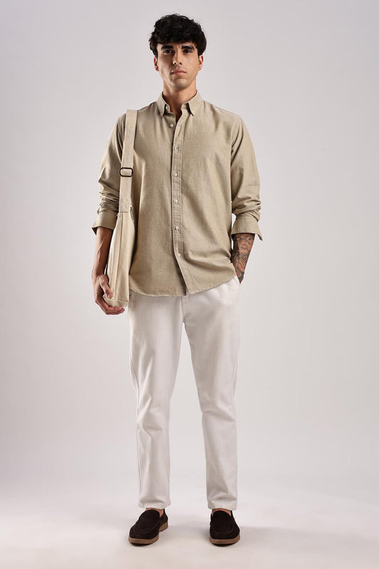 Oxford Cream Shirt