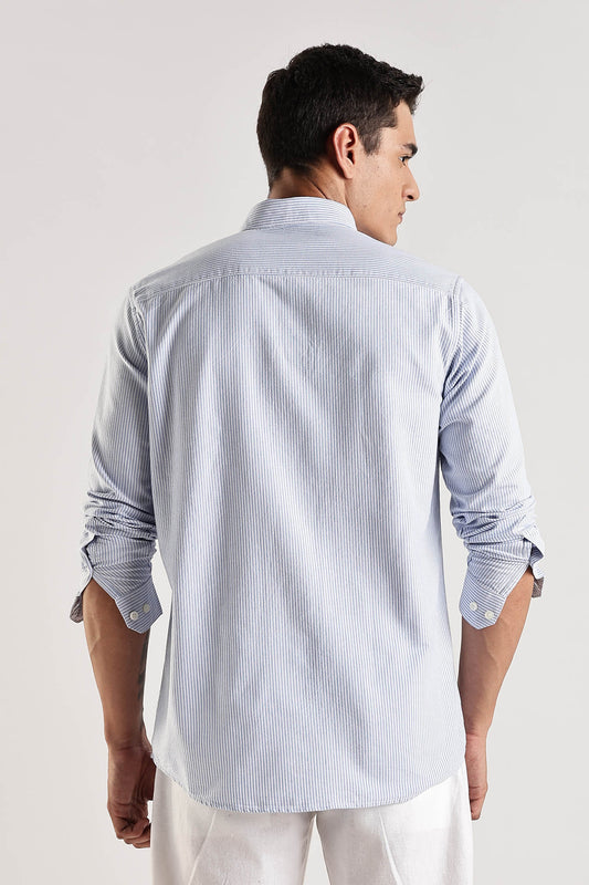 Oxford Skyblue Stripe Shirt