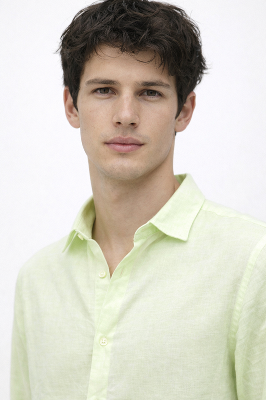 Sea Mist Linen Blend Shirt