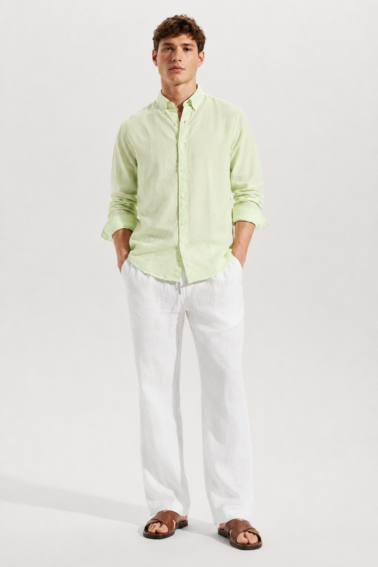Oxford Light Green Shirt