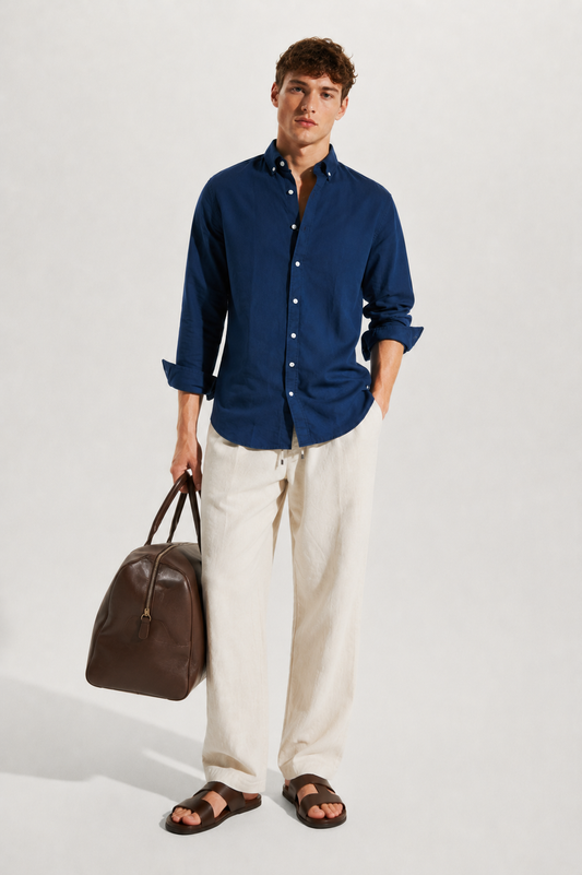 Oxford Navy Blue Shirt