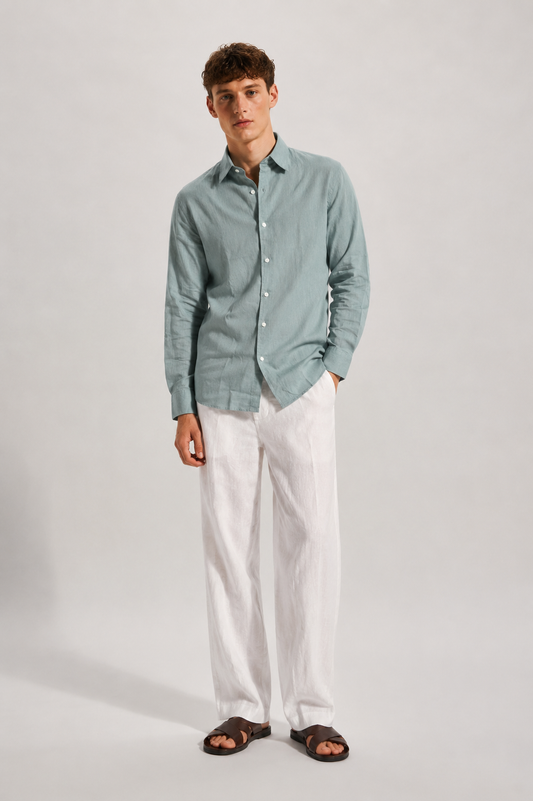 Regular fit Linen Blend Shirt