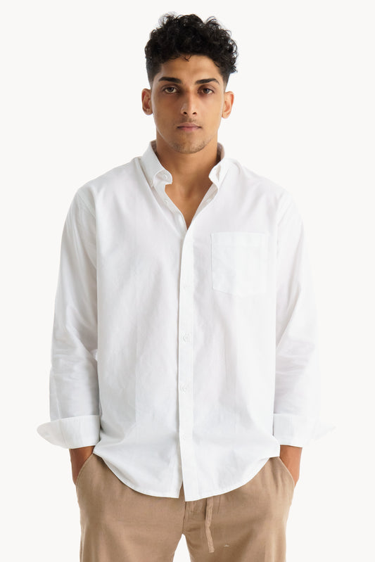 White Oxford Shirt